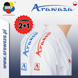 ZESTAW Arawaza Kata Deluxe Evo WKF | 2 BLUZY i SPODNIE | Premier League